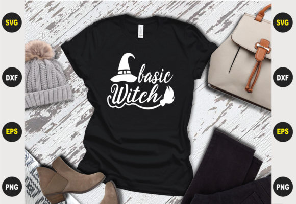 Basic Witch Design: Graphics & T-Shirt Designs Review