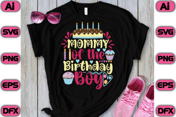 Mommy of the Birthday Boy Graphics