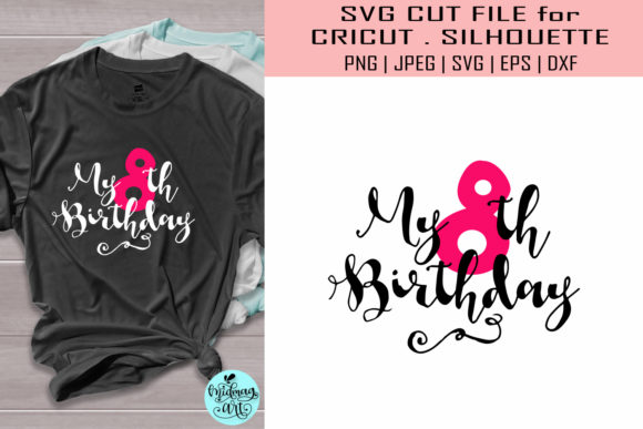 My 8th Birthday, Birthday: A Graphics & T-Shirt Design Review