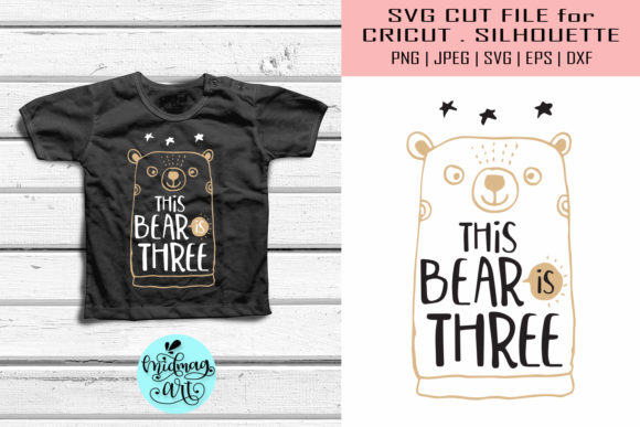 This Bear is Three SVG: A Birthday Design Worth Stitching