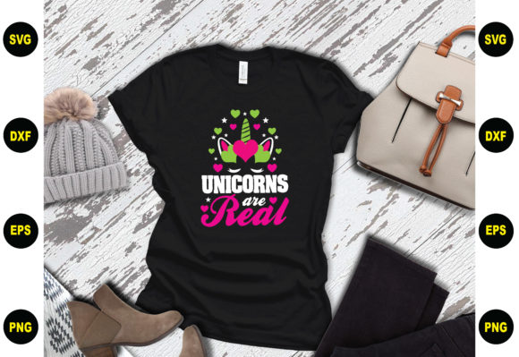 Unicorns Are Real Design: Graphics & T-Shirt Designs Review